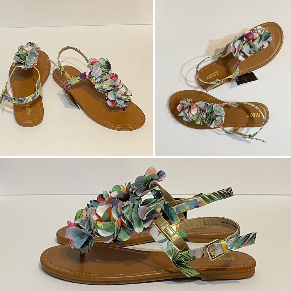 Floral Sandals